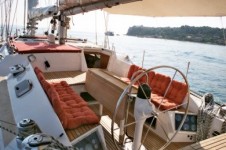 Sail Yacht JAIPUR -  Cockpit